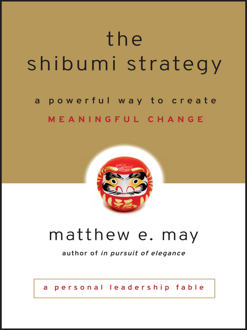 Cover image for The Shibumi Strategy